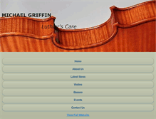 Tablet Screenshot of mikegriffin-luthier.com